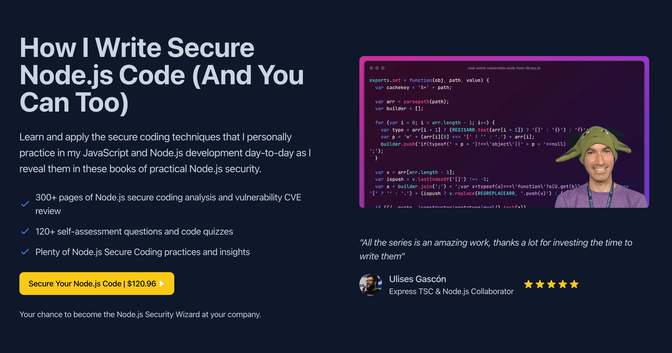 how I write secure Node.js core and you can too